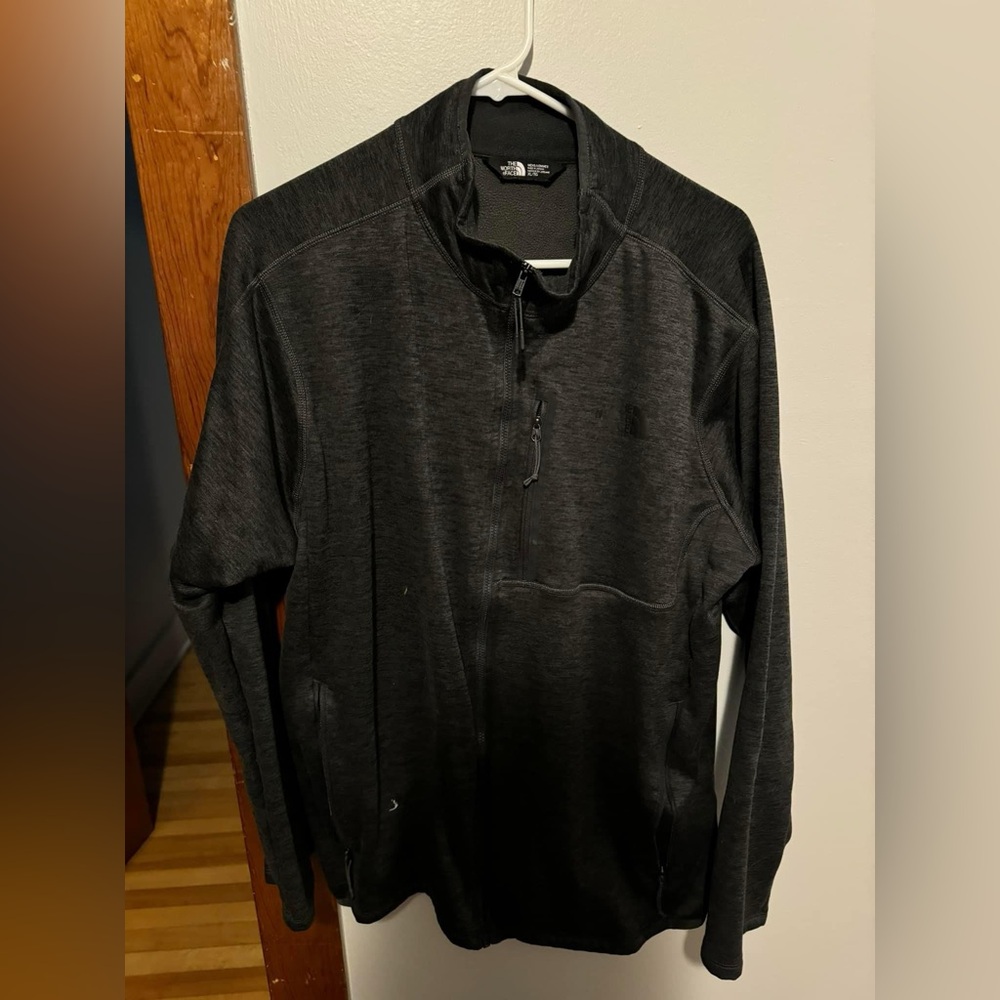North face zip up jacket